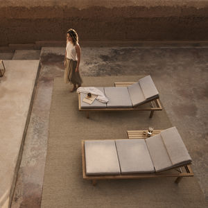 contemporary sun lounger