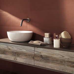 bathroom tile / wall / ceramic / 30x90 cm