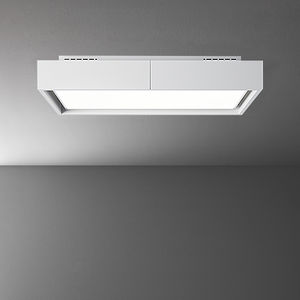 ceiling-mounted range hood / with built-in lighting