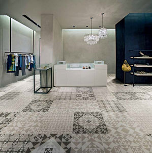 Indoor tile - EMILIA FLOWER - CERAMICHE REFIN - living room / floor ...