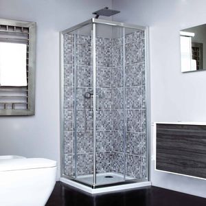 glass shower enclosure