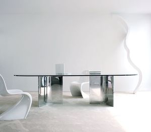 contemporary boardroom table