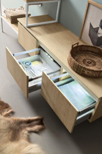 contemporary bathroom cabinet