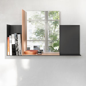 wall-mounted mirror