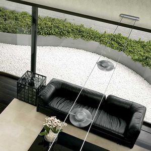 LED cable lighting / round / aluminum / indoor