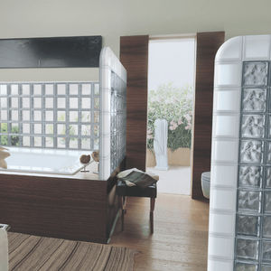 curved glass brick