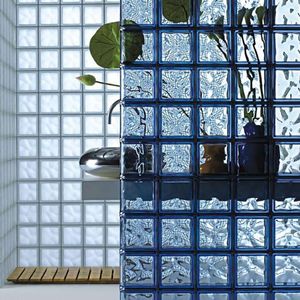 curved glass brick