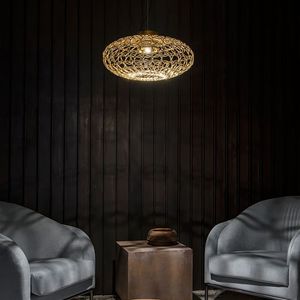 pendant lamp / contemporary / metal / dimmable