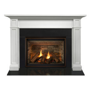 traditional fireplace mantel
