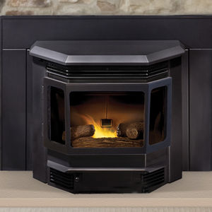 3-sided fireplace insert