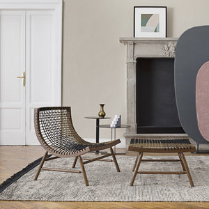 contemporary fireside chair