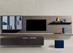 contemporary TV wall unit