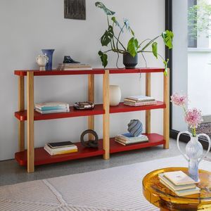 low shelves