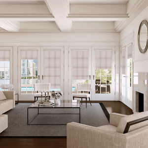 roller blinds / pleated / fabric / chain-operated