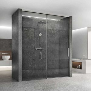 sliding shower screen