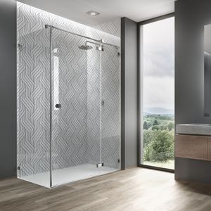 swing shower screen