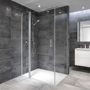 glass shower enclosure