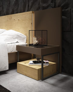 contemporary bedside table