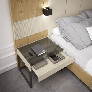 contemporary bedside table