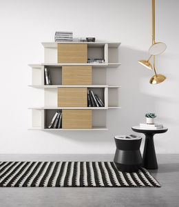 wall-mounted shelves