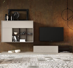contemporary TV wall unit