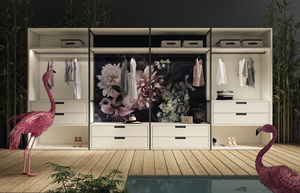 modular walk-in wardrobe