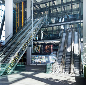 shopping center escalator 1