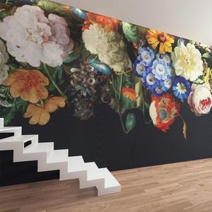 floral mosaic tiles