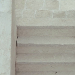 natural stone step