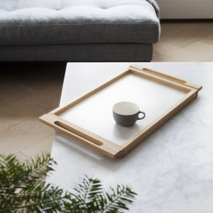 wooden serving tray