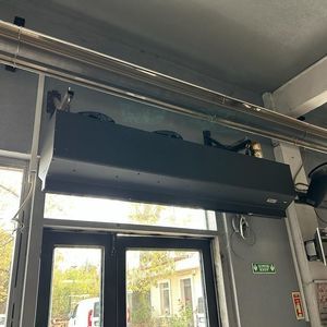 wall-mounted air curtain