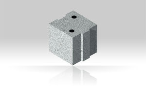 solid concrete block