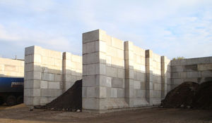 solid concrete block