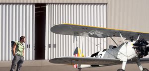 folding industrial doors