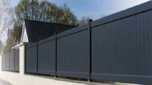 garden fence / louvered / aluminum