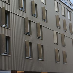 ribbed metal sheet