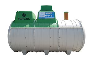 glass fiber-reinforced plastic domestic wastewater treatment plant