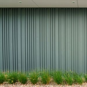 ribbed metal sheet