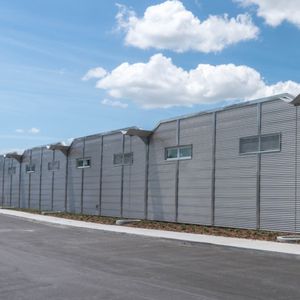 corrugated metal sheet