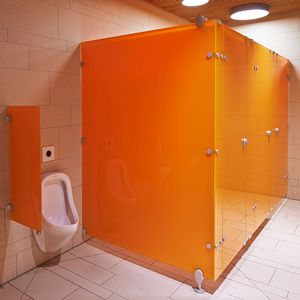 public washroom toilet cubicle