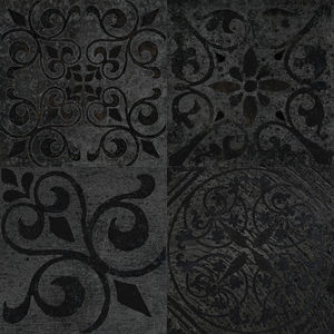 indoor tile / floor / porcelain stoneware / square