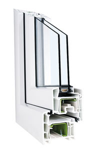 PVC window profile
