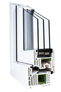 PVC window profile