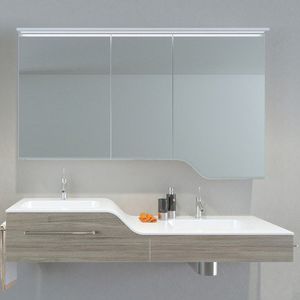 double washbasin cabinet