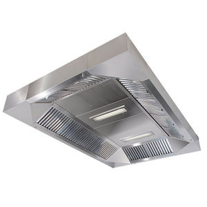 ceiling-mounted range hood