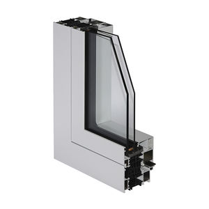 tilt-and-turn window / aluminum / double-glazed / triple-glazed