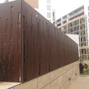 fence with panels