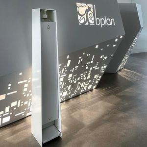 free-standing hand sanitizer dispenser