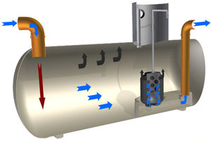 GRP oil separator