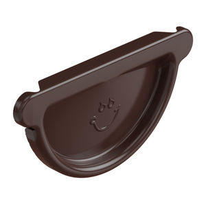 metal gutter end